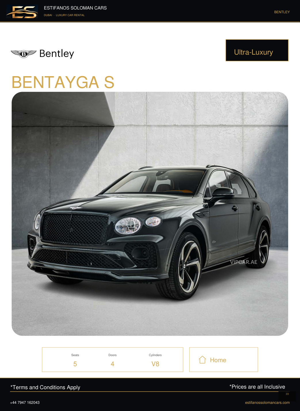 Bentley BENTAYGA S