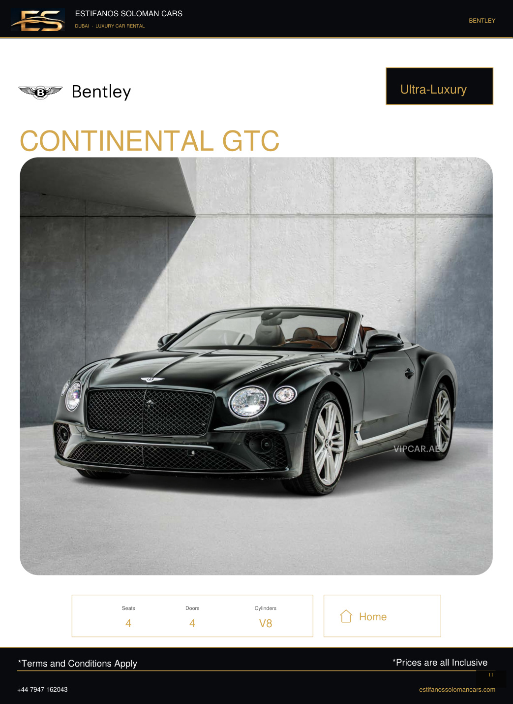 Bentley CONTINENTAL GTC