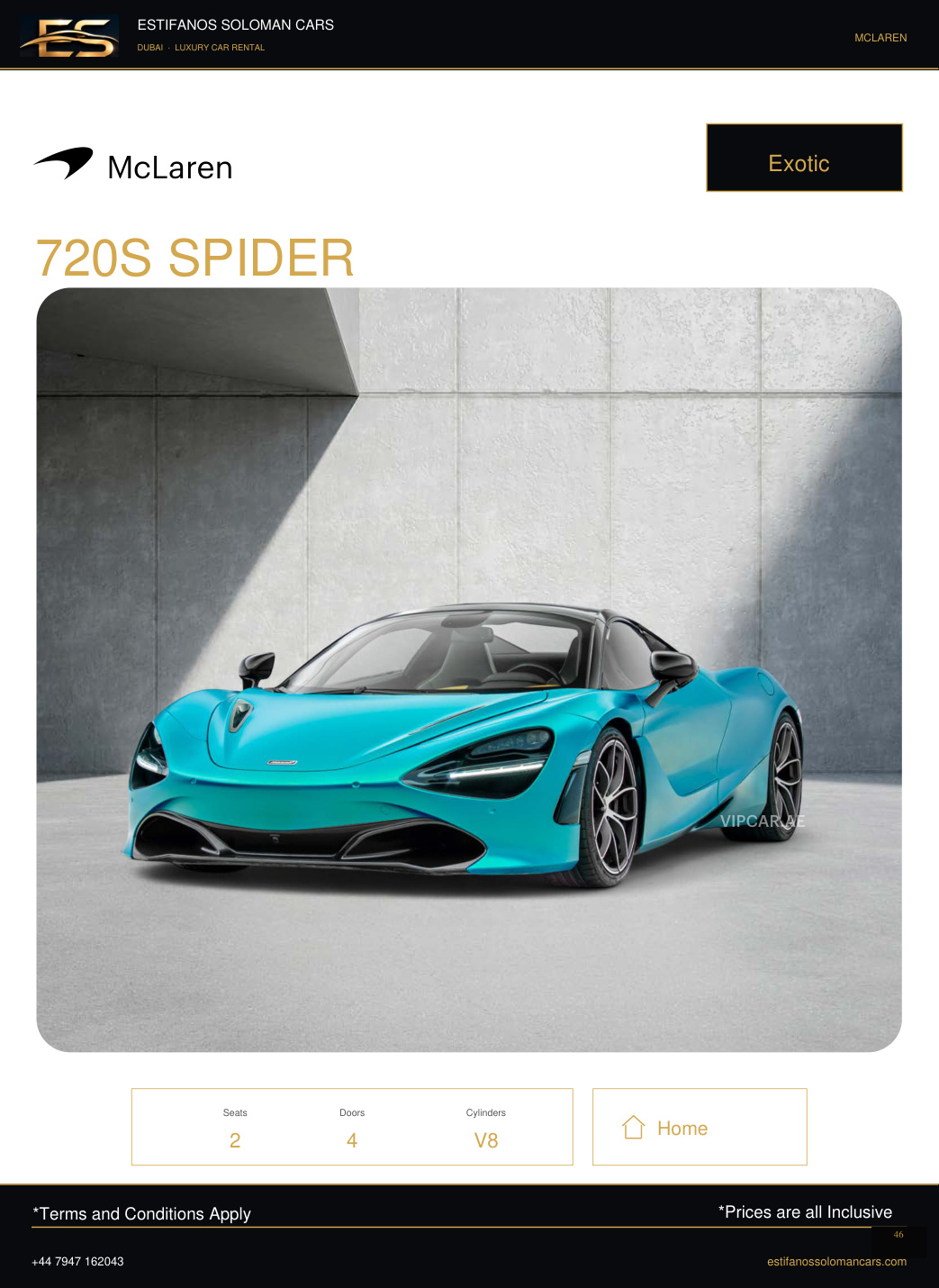 McLaren 720S SPIDER