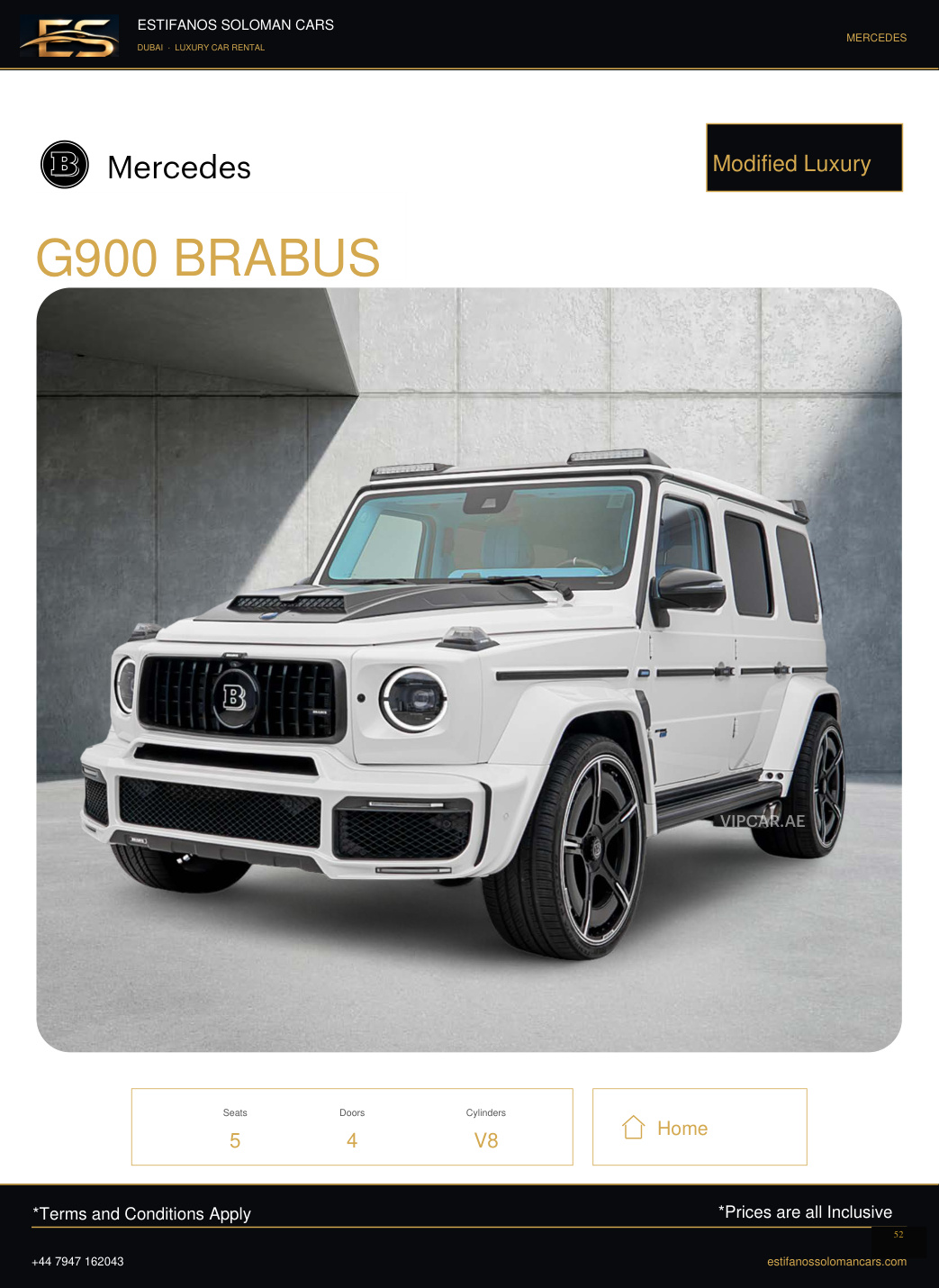 Mercedes G900 BRABUS