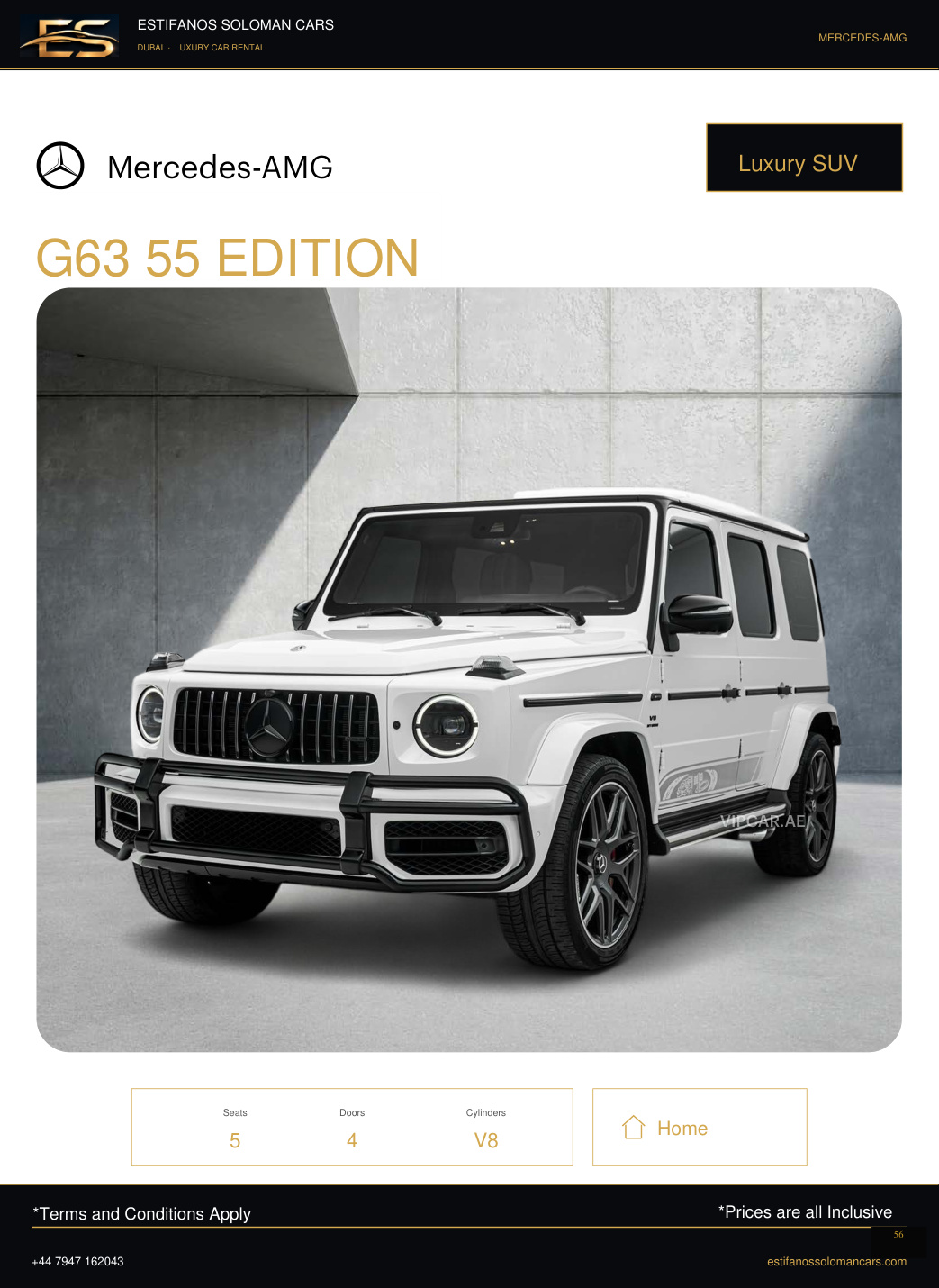 Mercedes-AMG G63 55 EDITION