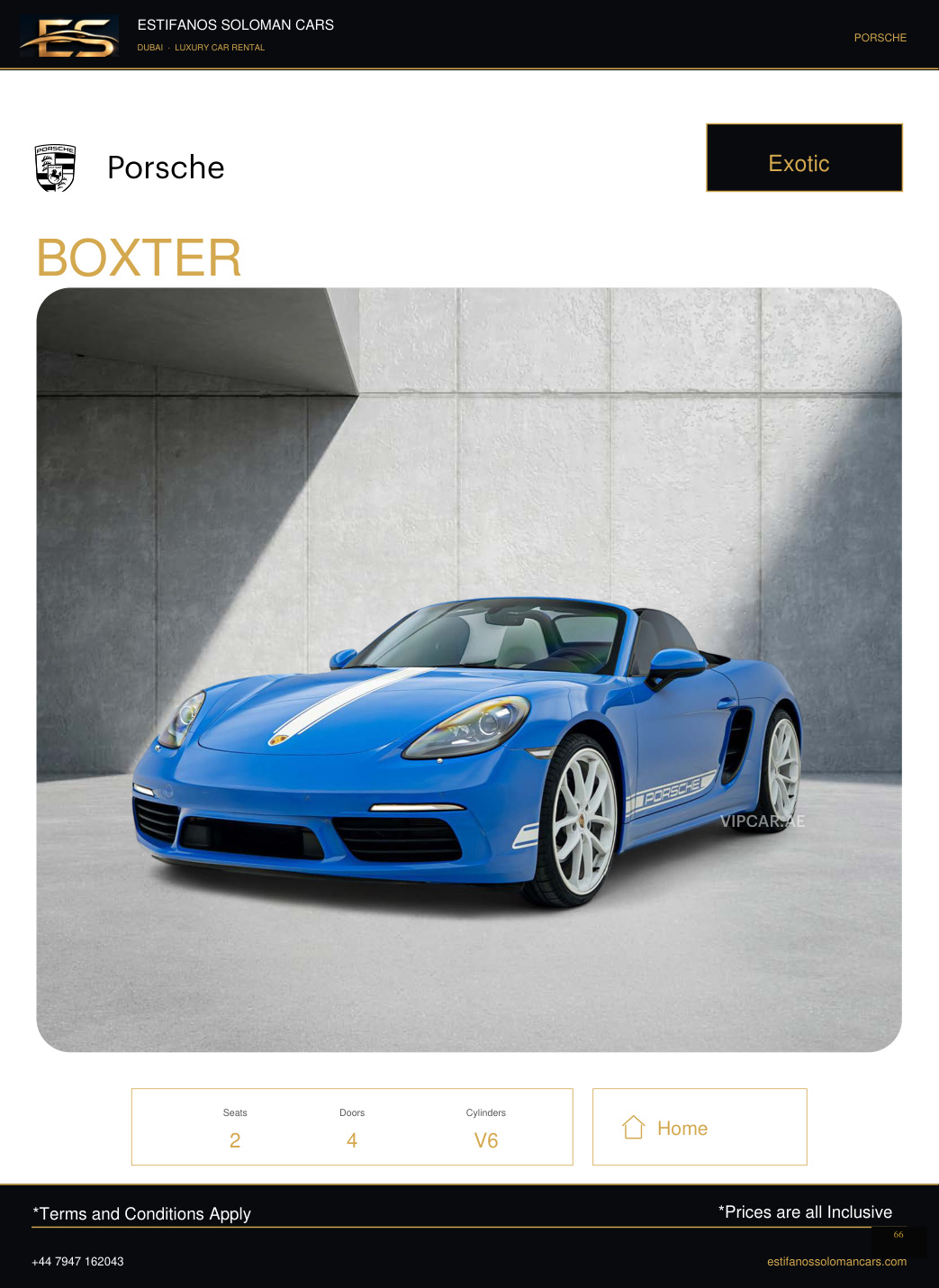 Porsche BOXTER